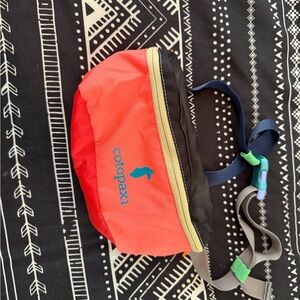 Cotopaxi Bright Red and Black Hip Pack
